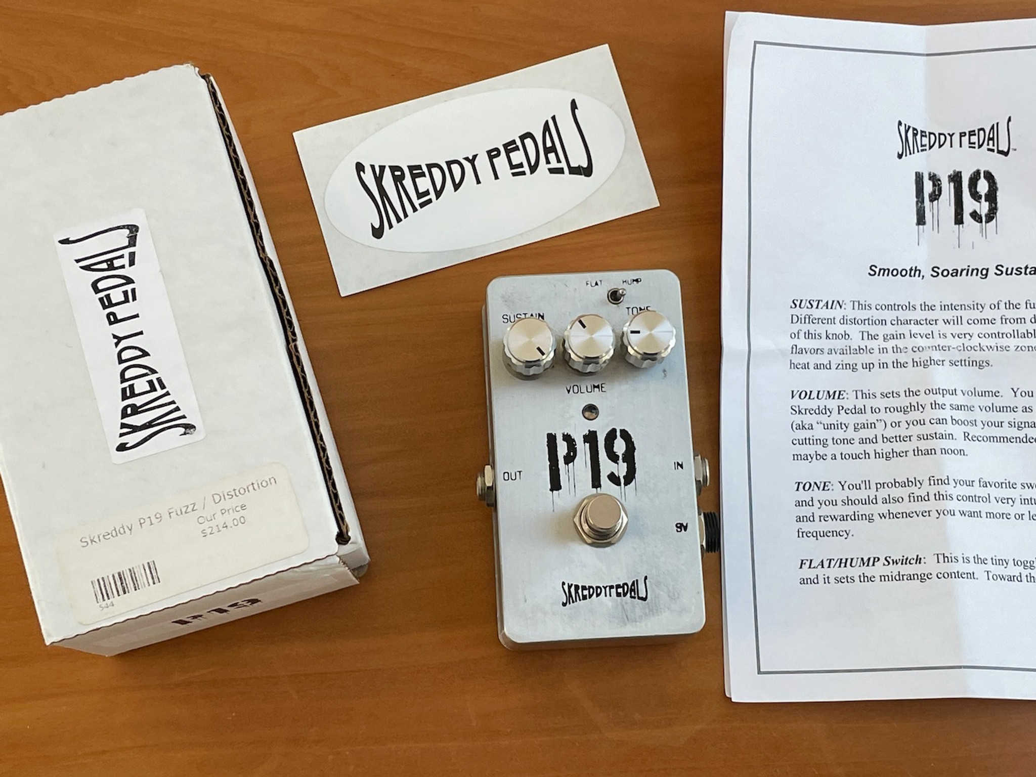 Skreddy Pedals - P19 Fuzz/Distortion