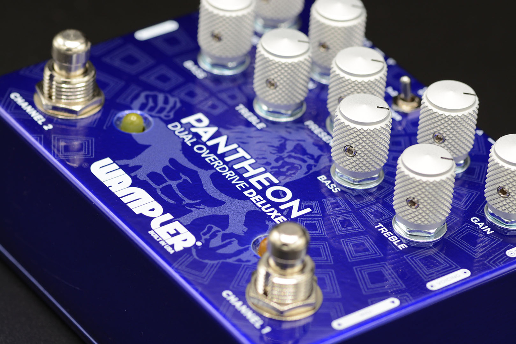 Wampler Pedals Pantheon Deluxe オーバードライブ Wampler Pedals Pantheon Deluxe Dual Overdrive｜ミュージック