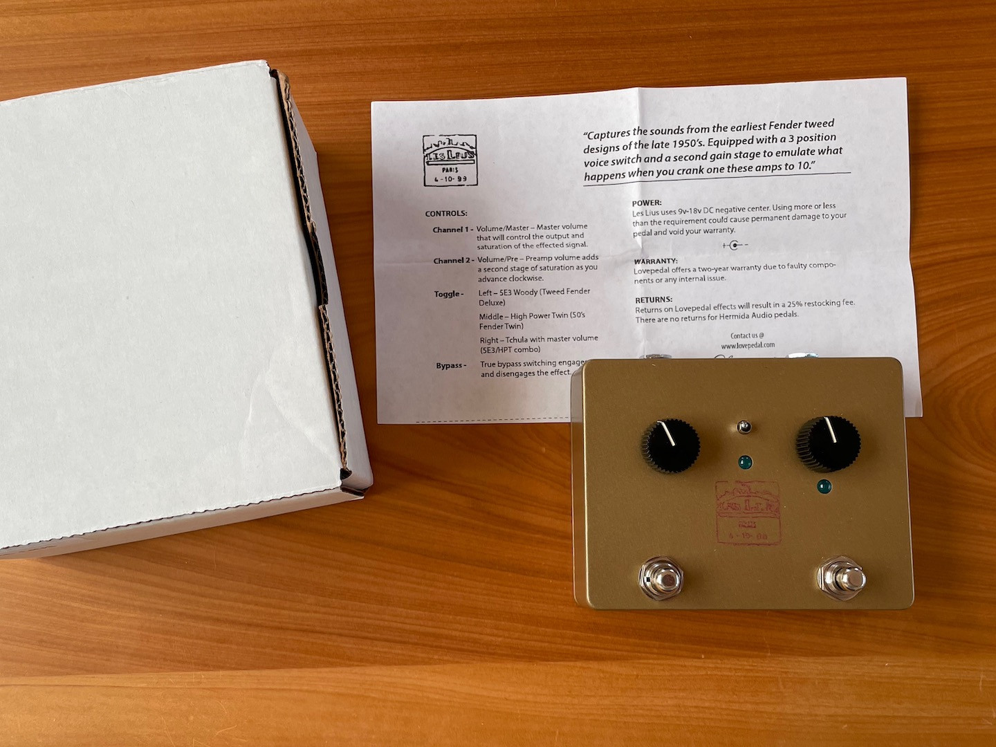 Lovepedal Les Lius - Tone Lounge