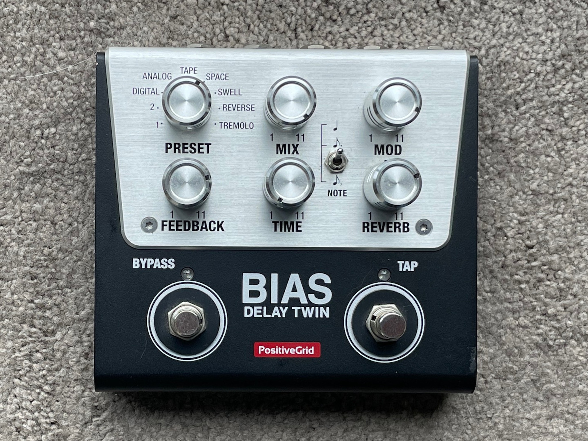 Positive Grid Bias Delay Twin