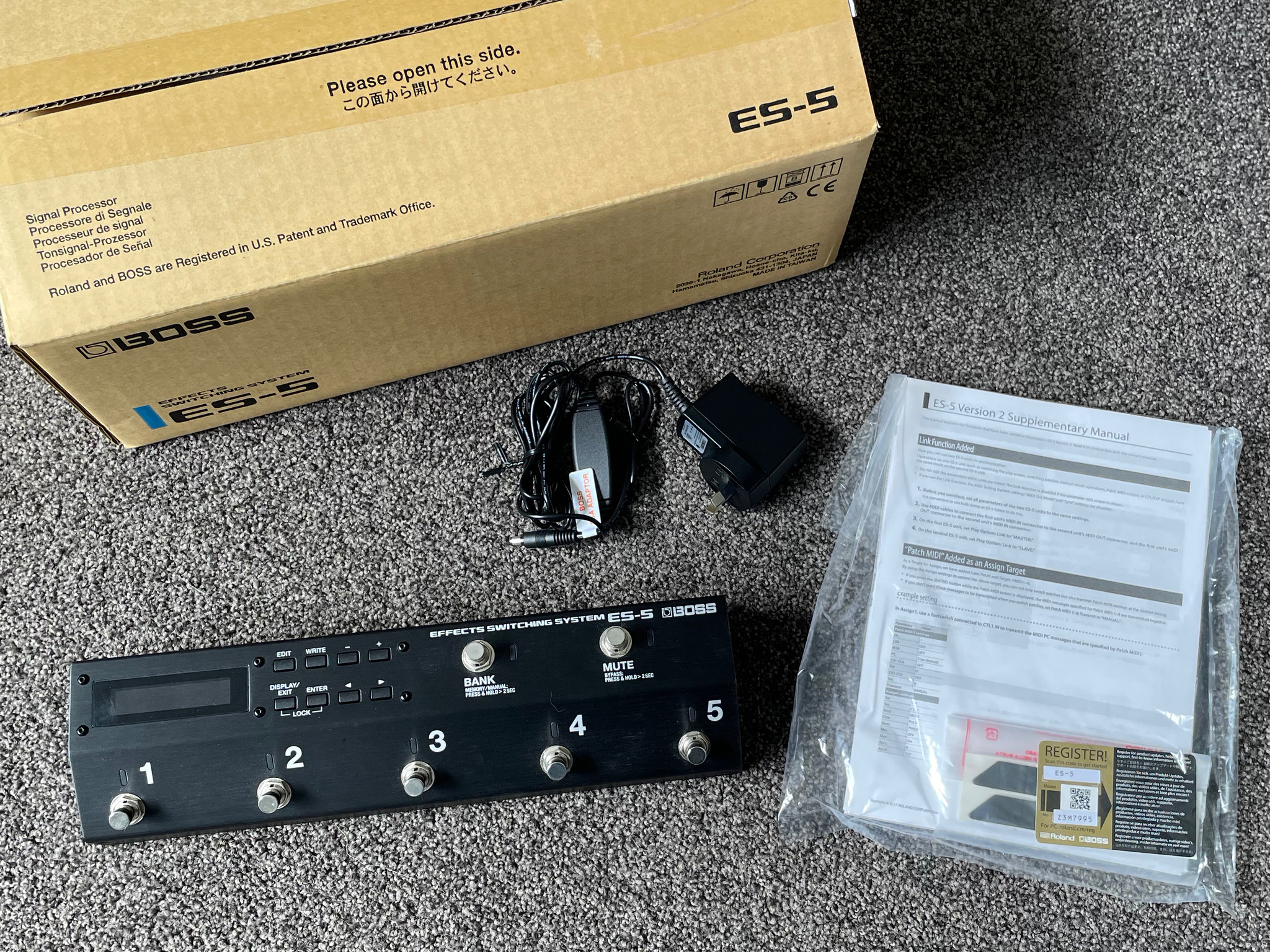 Boss ES-5 Effects Switcher - Tone Lounge