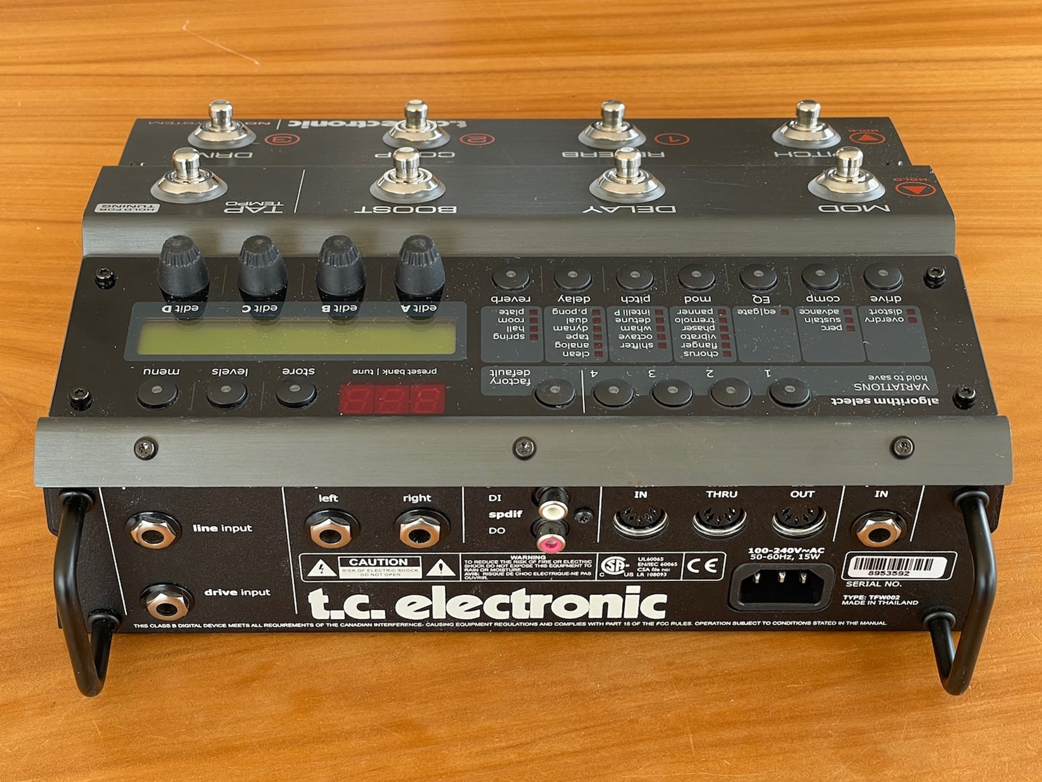 お得低価★tc electronic nova system 中古★ マルチエフェクター