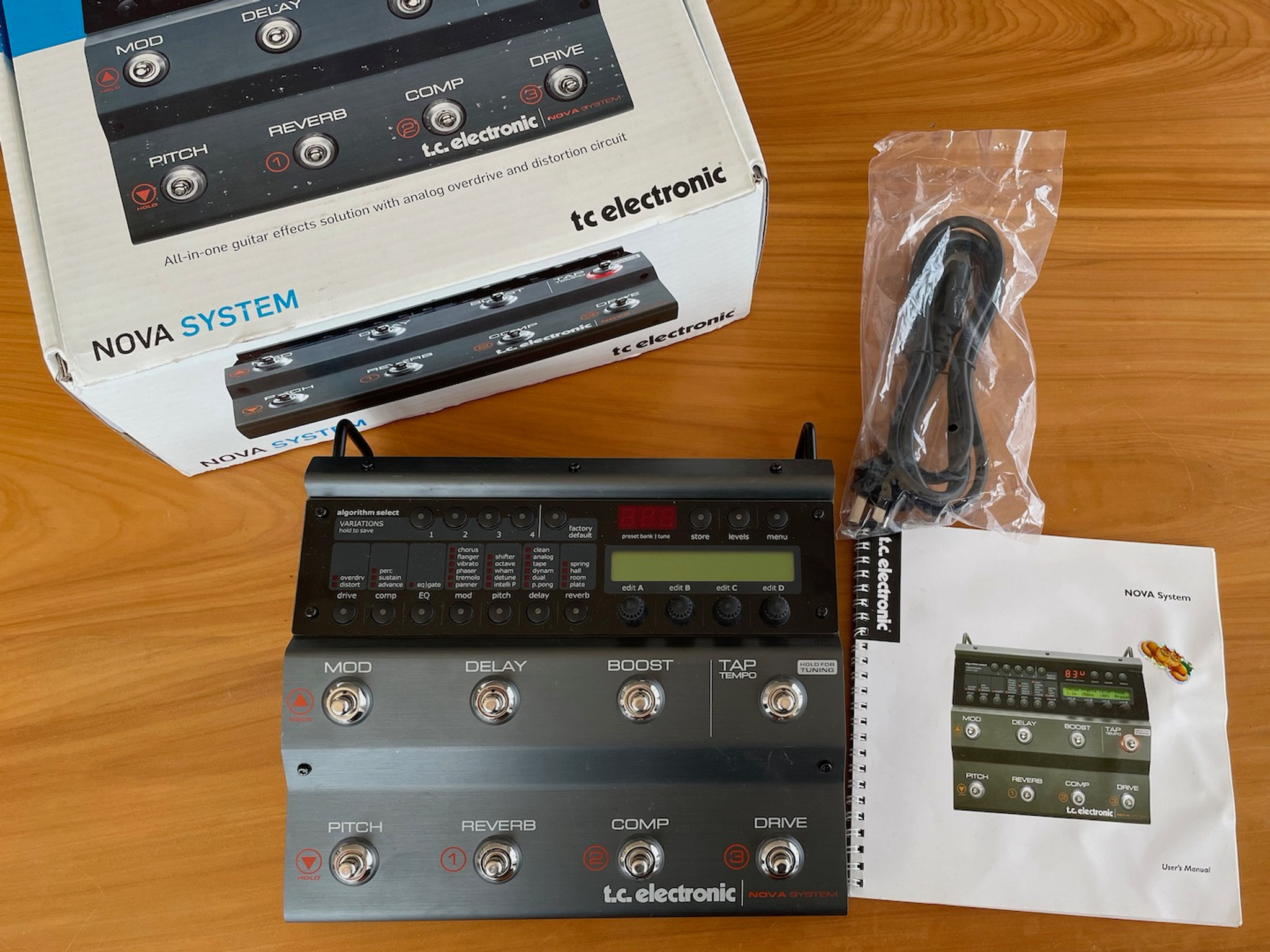 tc electronic NOVA SYSTEM とSwitch 3 セット NOVA SYSTEM + SWITCH-3