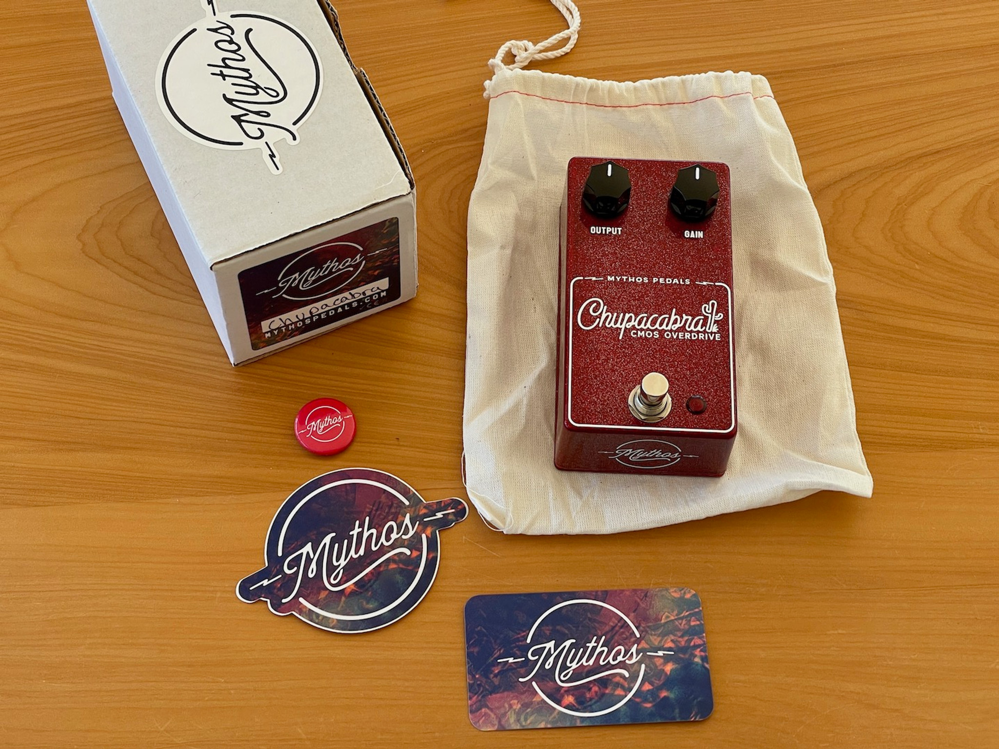【極美品】Mythos Pedals Chupacabra Overdrive Mythos Chupacabra CMOS Overdrive/Fuzz Effect Pedal, Tex Mex