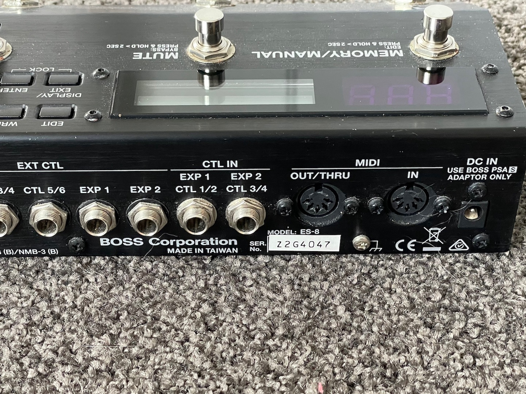 BOSS ES-8【新品】 BOSS『ES-8』スイッチャー – Haluna Guitar Studio