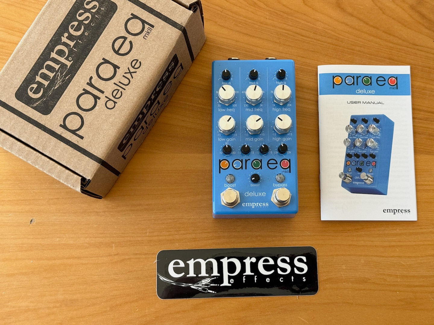 Empress - ParaEQ MkII Deluxe - Tone Lounge