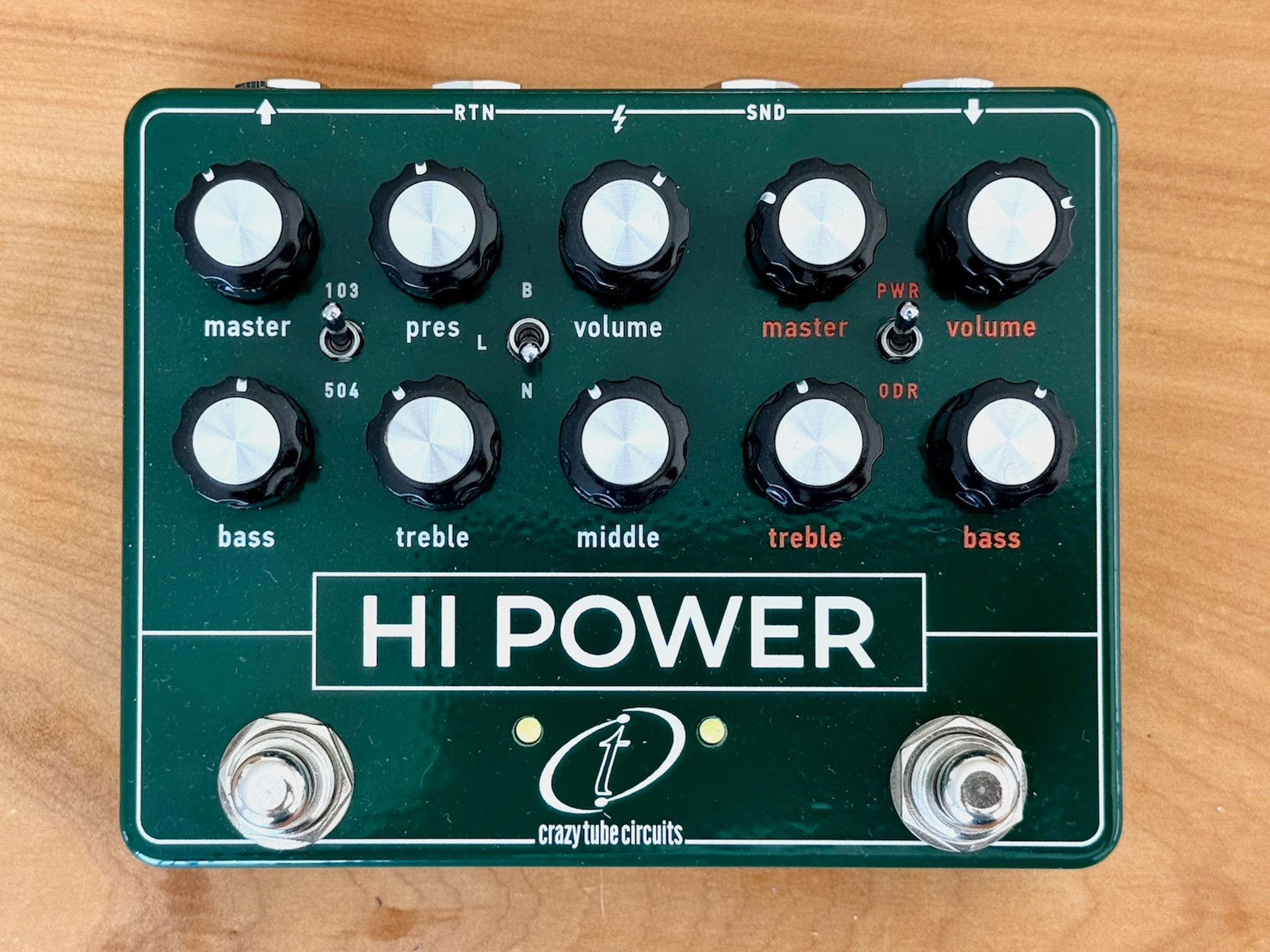HI POWER crazy tube circuits オーバードライブファズ Crazy Tube Circuits Hi Power Overdrive For Sale in Canada