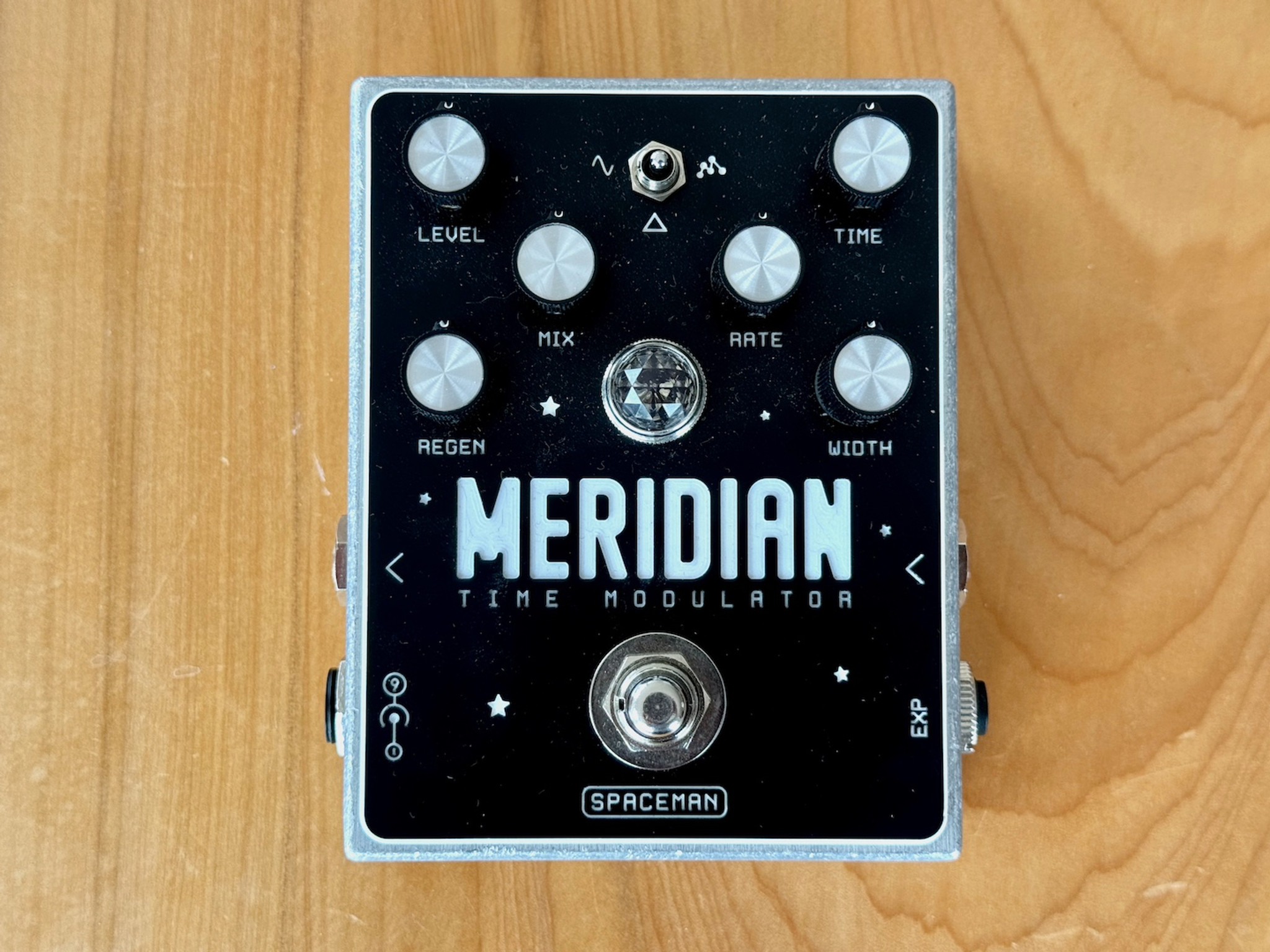 ギター Spaceman MERIDIAN Time Modulator meridian-silver-s-spaceman-