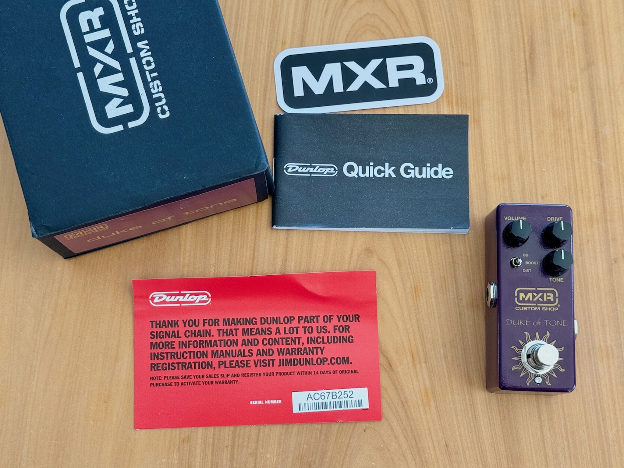 MXR Custom Shop Duke of Toneギターエフェクター 美品 ANALOG.MANとMXR 奇跡のコラボ！「DUKE OF TONE」が発売