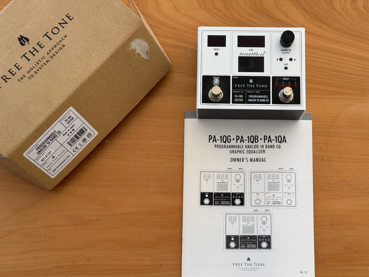 Free The Tone - Programmable 10-Band Analog EQ - Tone Lounge 