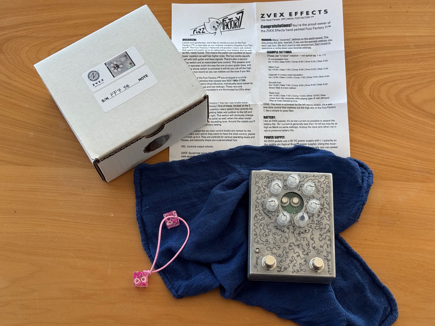 Zvex - Fuzz Factory 7 - Ltd Edition, Hand Engraved - Tone Lounge