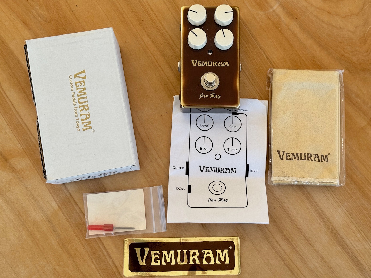 Vemuram - Jan Ray - Tone Lounge