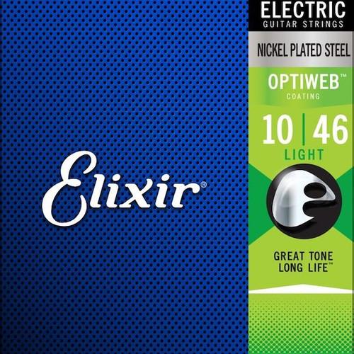Elixir 10-46 Electric Guitar Strings - Optiweb