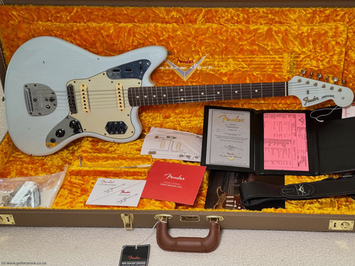 Fender 2022 Custom Shop Jaguar ’63 Relic – Sonic Blue