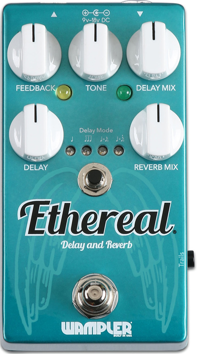 ギター Wampler Ethereal Delay and Reverb Wampler Ethereal Delay and Reverb Pedal | Sweetwater