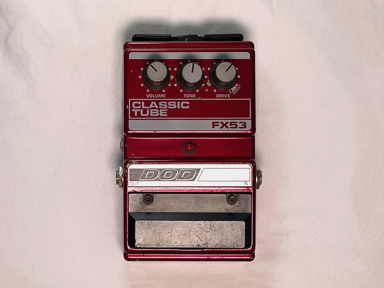 ビンテージDOD FX53 Classic Tube ギターエフェクター DOD Classic Tube FX53 Overdrive Distortion - YouTube