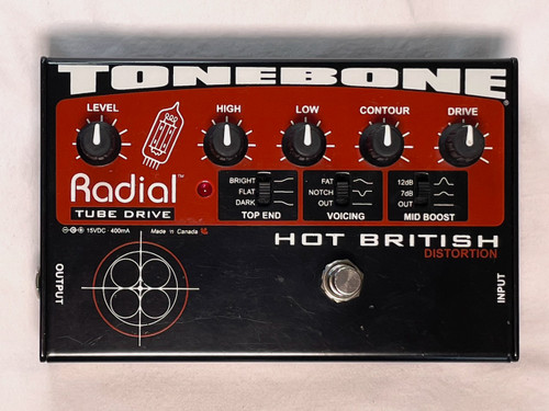 Radial Tonebone Hot British Tube Drive - Tone Lounge