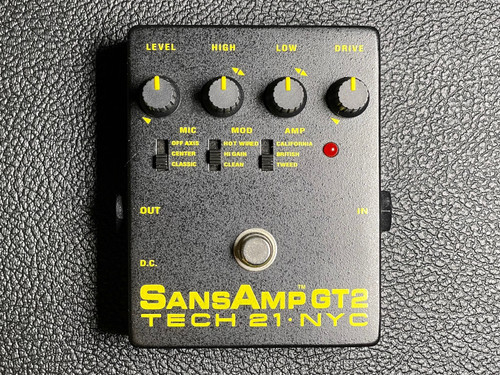 その他 SANS AMP
BASS DRIVER DI Tech 21 2000's Sans Amp TRI-A.C. - GUITAR TRADERS - ギター