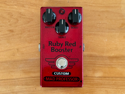 ギター MAD PROFESSOR Ruby Red Booster BJF Mad Professor Ruby Red Booster - YouTube