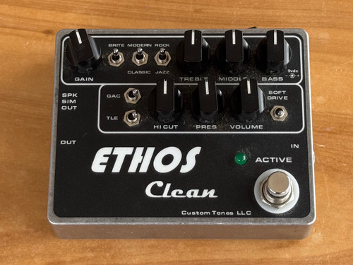 Custom Tones - Ethos Clean Preamp - Tone Lounge