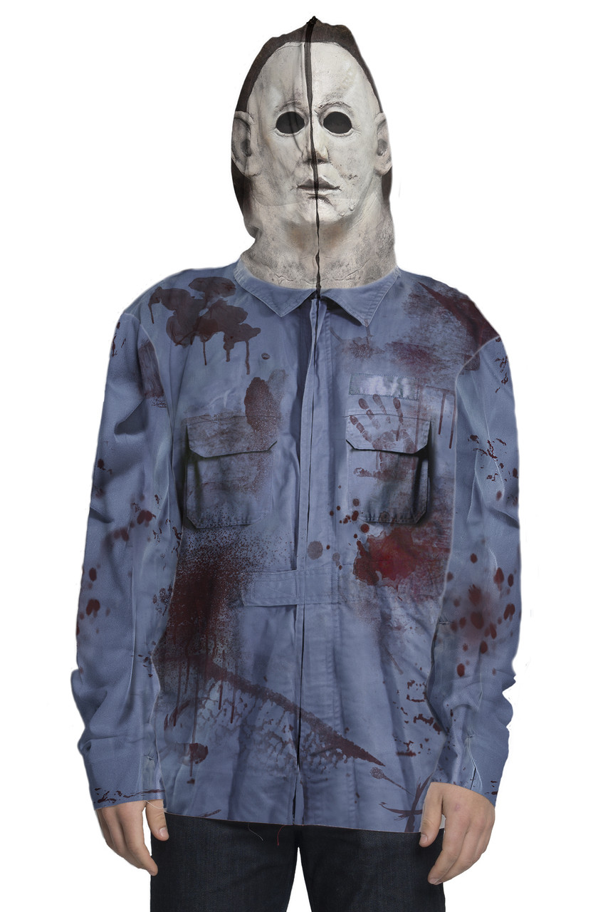 michael myers zip up hoodie