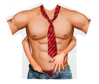 Sexy Man Handling Faux Real