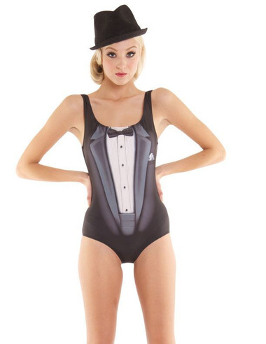 tuxedo leotard