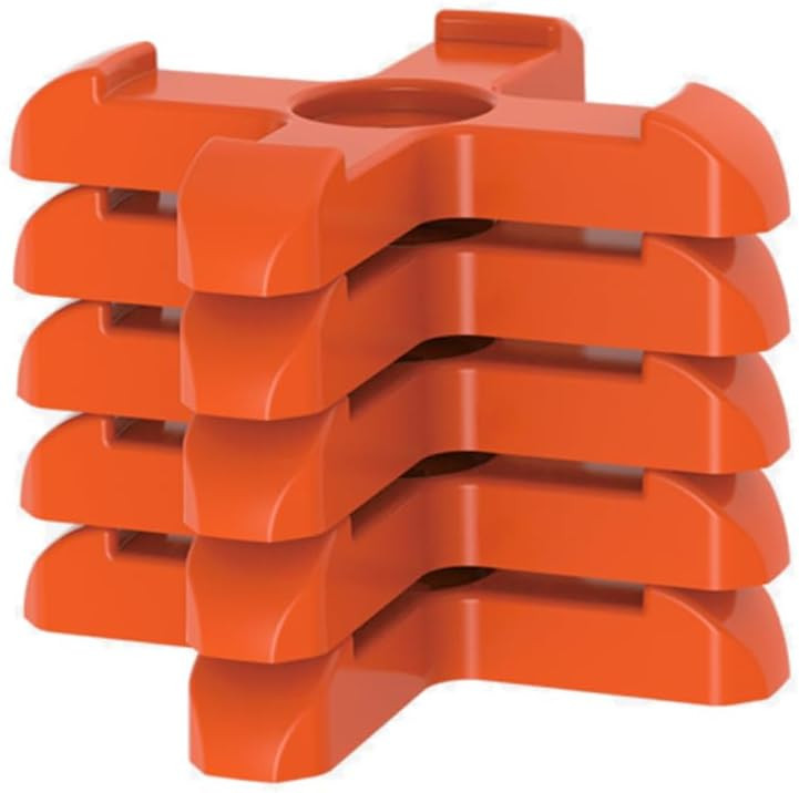 SEAFLO RV Tongue Jack Stand - Stabilizer For 2" To 6" Diameter Jacks, Distributes Weight, Durable Polymer