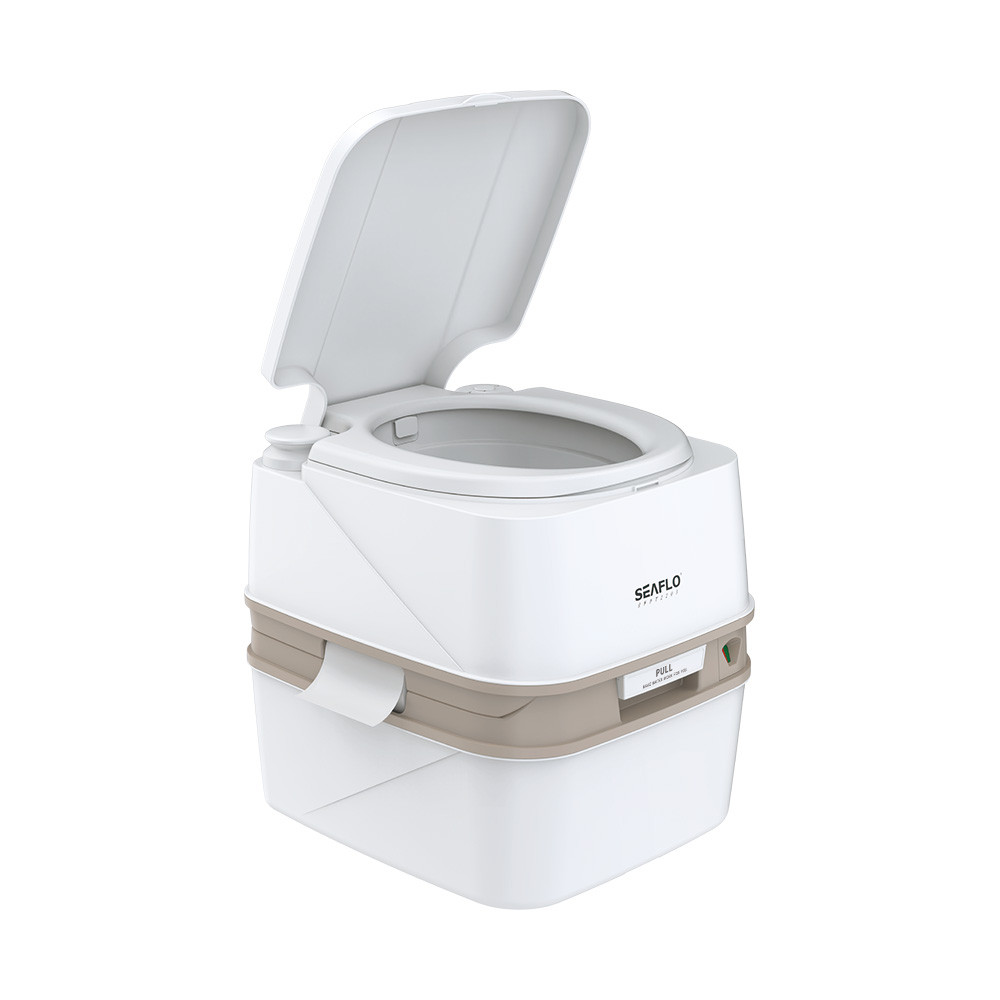 SEAFLO 4.8 Gallon (22L) Premium Portable Travel Toilet… - Seaflo