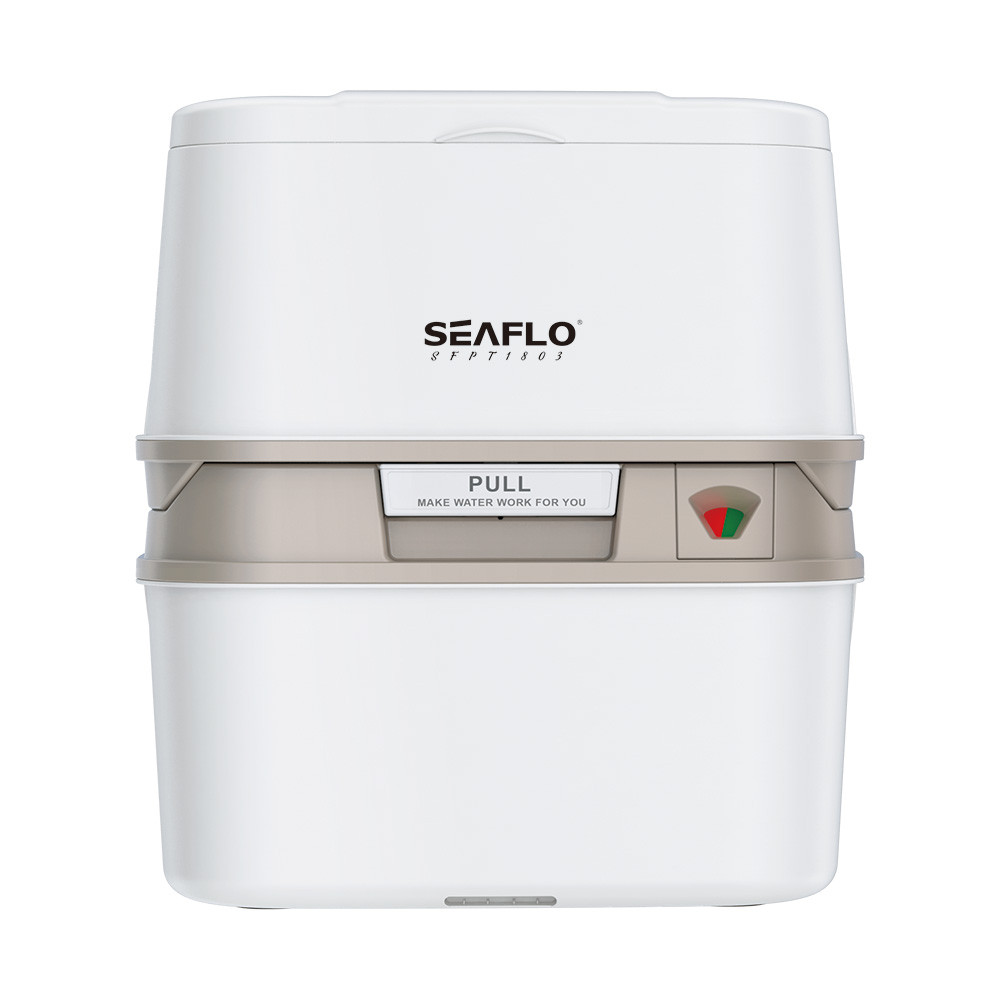 SEAFLO 4.8 Gallon (22L) Premium Portable Travel Toilet… - Seaflo