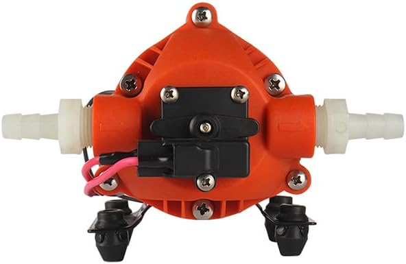 LIGHTEU®, Food Grade DC 12 V 4.3LPM 2,4 bar 21S zelfaanzuigende op aanvraag water membraanpomp voor camper, jacht, tuin, camper