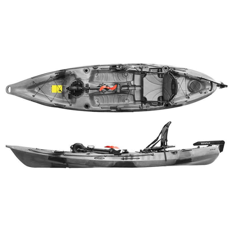 SEAFLO Fishing Kayak RPA123 | Camo 12'3”