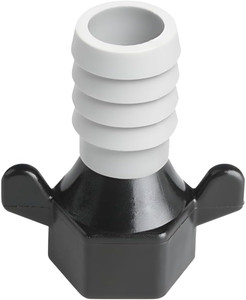 SEAFLO (NO: 51F08) 1/2"-14 FNPT x 3/4" Barbed Straight Universal Pump Fitting for SHURFLO, SEAFLO, Circle River, Johnson, Jabsco, FLOJET, REMCO, Lippert, USA ADVENTURE and other Pumps (1-Pack)