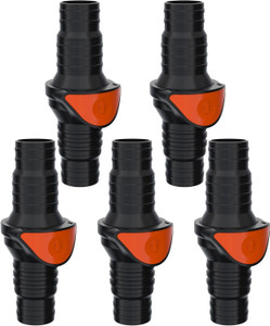 SEAFLO in-Line/ 90° Quick Disconnect Non-Return Check Valve PA6+GF+POM Construction, Anti-Backflow Design, Versatile Applications (Choose Size and Style)