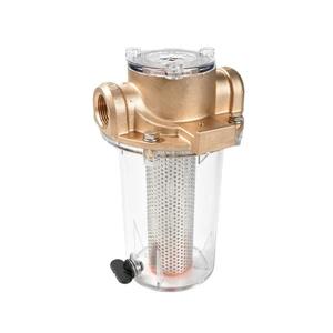 Bronze Raw Water Strainers (316 SS Filter Basket)