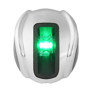 SEAFLO Vertical Mount Navigation Lights,2 Nautical Miles Visibility  (Green Starboard light)