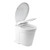 SEAFLO Deluxe Flush Electric Marine Toilets w/ Built-in Bidet - Smart Flushing System, Ceramic Bowl, Soft Close Seat, Quiet Flush Macerator Pump (Choose Fresh/Raw Water and 12V/24V Options)