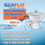 SEAFLO 12V Electric Marine Toilet - Compact Size, Self Priming, Macerator, Switch Panel Control, Ceramic Bowl, Boat Yacht Toilet, 4 Year Warranty