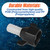 SEAFLO (NO: 51F01) 1/2"-14 FNPT x 1/2" Barb Straight Pump Fitting for SHURFLO, SEAFLO, Circle River, Johnson, Jabsco, FLOJET, REMCO, Lippert, USA ADVENTURE and other Pumps (04-Pack)