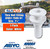 SEAFLO Thru Hull Fitting, Marine Boat, Plastic Drain Overflow Connector, Corrosion Resistant Saltwater Safe, Bilge Port Deck Outlet,(⅝,¾,1,1⅛,1¼,1½, & 2" Options)(1,2,5, &10 Packs)(White/Black)