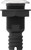 SEAFLO Thru Hulls Fitting Thru-Hull with Check Valve, 5/8”, 3/4”, 1”, 1-1/8”, 1-1/4”, 1-1/2”, or 2” Sizes, White/Black, Polypropylene/Nylon, 4-Year Warranty, (Choose Color, Size, and Pack Size)