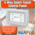 SEAFLO Smart Switch Panel for Quiet Flush Marine Toilets - Replaces Jabsco (58029-1000) Control Panel, Compatible with Seaflo (SFMTE1-05) and Jabsco (58500-101, 58040-3012, 58060-1012, 58240-3012)
