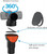 SEAFLO in-Line/ 90° Quick Disconnect Non-Return Check Valve PA6+GF+POM Construction, Anti-Backflow Design, Versatile Applications (Choose Size and Style)