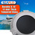 SEAFLO Round Porthole Window with ABS Plastic & Tempered Glass for Boat, Yacht, Marine Applications