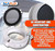 SEAFLO Round Porthole Window with ABS Plastic & Tempered Glass for Boat, Yacht, Marine Applications