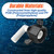 SEAFLO (NO: 51F05) 1/2"-14 FNPT x 3/8" Barbed Angled Universal Pump Fitting for SHURFLO, SEAFLO, Circle River, Johnson, Jabsco, FLOJET, REMCO, Lippert, USA ADVENTURE and other Pumps (4-Pack)