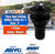 SEAFLO Thru Hull Fitting, Marine Boat, Plastic Drain Overflow Connector, Corrosion Resistant Saltwater Safe, Bilge Port Deck Outlet,(⅝,¾,1,1⅛,1¼,1½, & 2" Options)(1,2,5, &10 Packs)(White/Black)