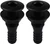SEAFLO Thru Hull Fitting, Marine Boat, Plastic Drain Overflow Connector, Corrosion Resistant Saltwater Safe, Bilge Port Deck Outlet,(⅝,¾,1,1⅛,1¼,1½, & 2" Options)(1,2,5, &10 Packs)(White/Black)
