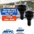 SEAFLO Thru Hull Fitting, Marine Boat, Plastic Drain Overflow Connector, Corrosion Resistant Saltwater Safe, Bilge Port Deck Outlet,(⅝,¾,1,1⅛,1¼,1½, & 2" Options)(1,2,5, &10 Packs)(White/Black)