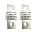 South Bend Components 350A Class T Fast Blow Fuse |350A | 125 Volts | High Current Protection for Marine, RV, Off-Grid Systems, and Battery Banks | Durable Through-Hole Mount Design (350A,2-Pack)